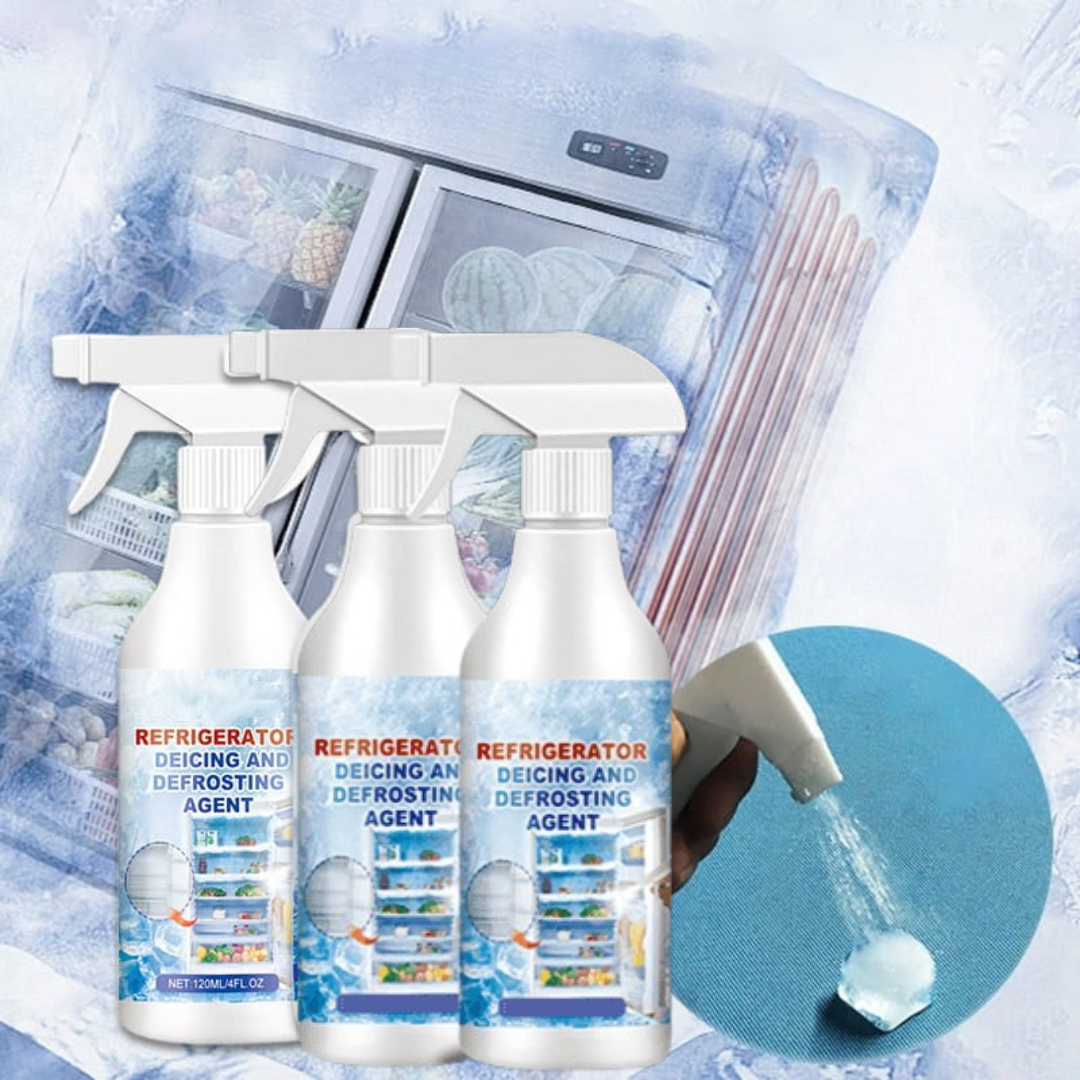 Refrigerator Defrost Spray – Melts Ice Fast, No Scraping Needed | Thomler