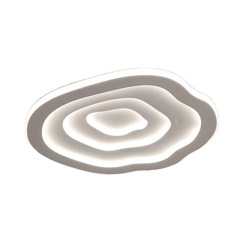 LED Ceiling Light Flush Mount 16"/20"/24" Round White Acrylic Low-Profile Fixture Warm & Cool White for Bedroom Kitchen Living Room Hallway | Thomler