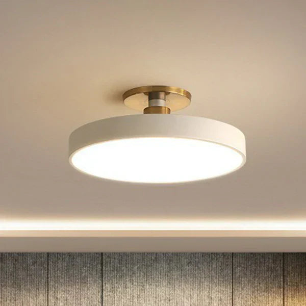 Ceiling Lamp Acrylic LED 60.0 cm Gold Modern Bedroom Living Room Flush Mount Light Scandinavian Lighting | Thomler