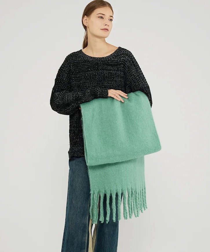 Cashmere Winter Scarf for Women – Oversized Soft Wrap 94 Inches Long | Thomler
