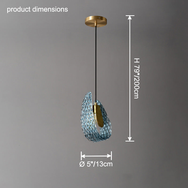 Chandelier Art Glass 19 Lights 95W Blue Peacock Dining Room Living Room Statement Lighting | Thomler