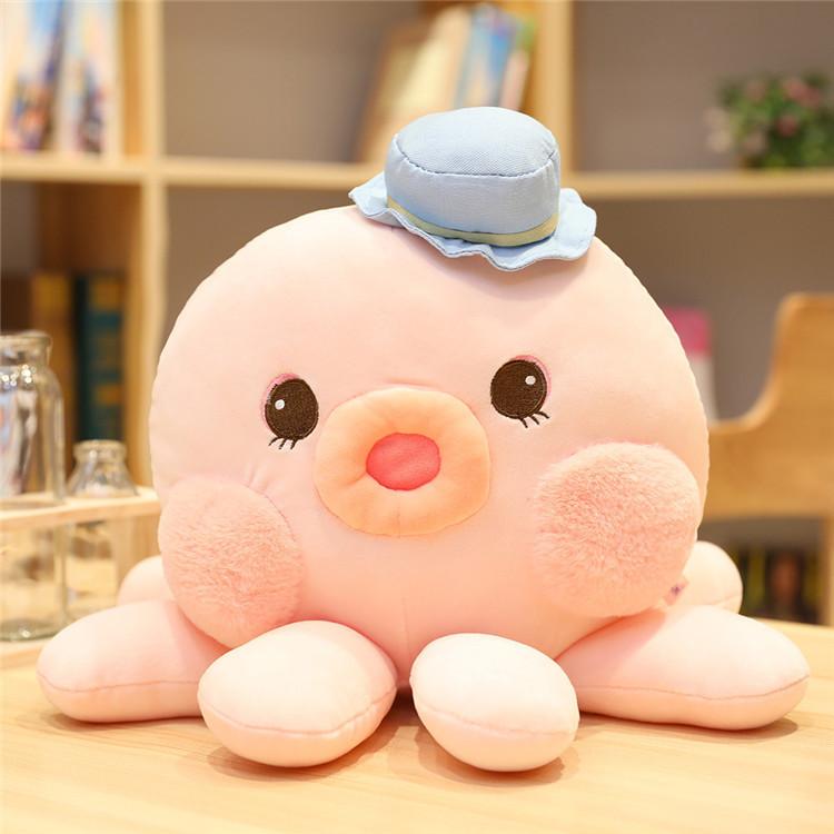 Soft Stuffed Sea Creature Buddy for Kids & Adults – Squishy Huggable Companion Toy for Comfort & Play – Premium Cotton Fill – Washable | Thomler