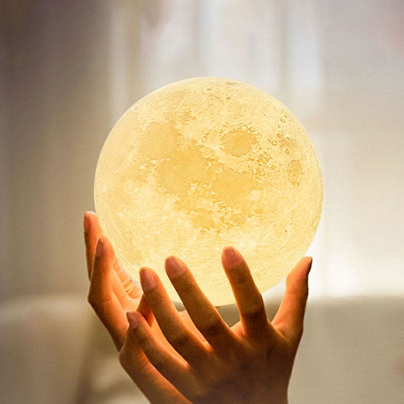 Crescent Sphere Touch-Dimming LED Desk Lamp for Bedroom, Office & Living Room | Thomler