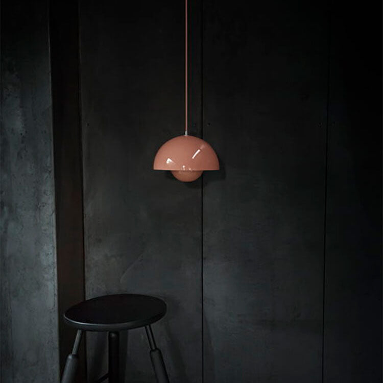 Dome Pendant Light Fixture Single Head Nordic Style Hanging Lamp Adjustable Cable Modern Ceiling Light for Kitchen Island Dining Room | Thomler