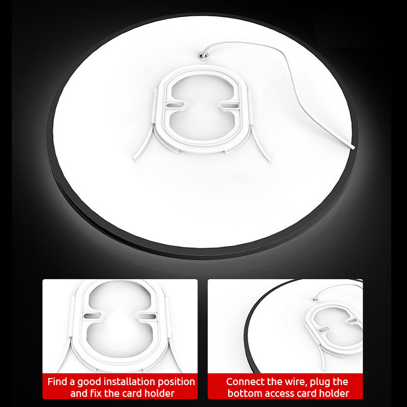 Ultra-Slim Round LED Ceiling Light for Bathrooms & Bedrooms – 9-15 in Flush Mount | Thomler