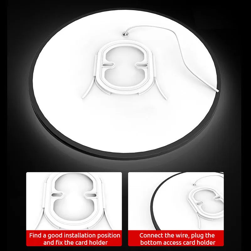 Modern LED Flush Mount for Bathrooms & Hallways – IP54 Water-Resistant | Thomler