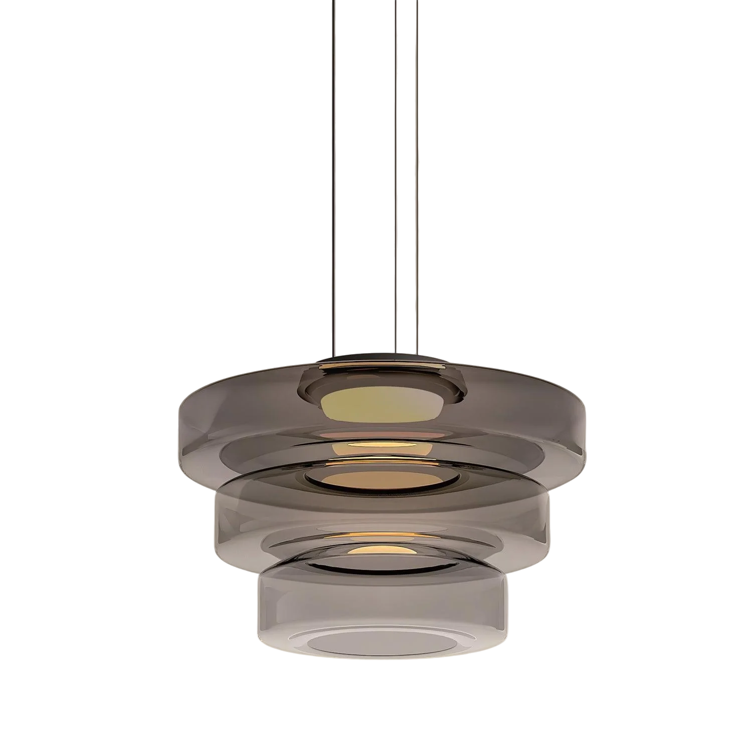 Pendant Light Hand Blown Glass 45.0 cm Green Dining Room Bauhaus Hanging Ceiling Lamp Scandinavian Minimalist | Thomler