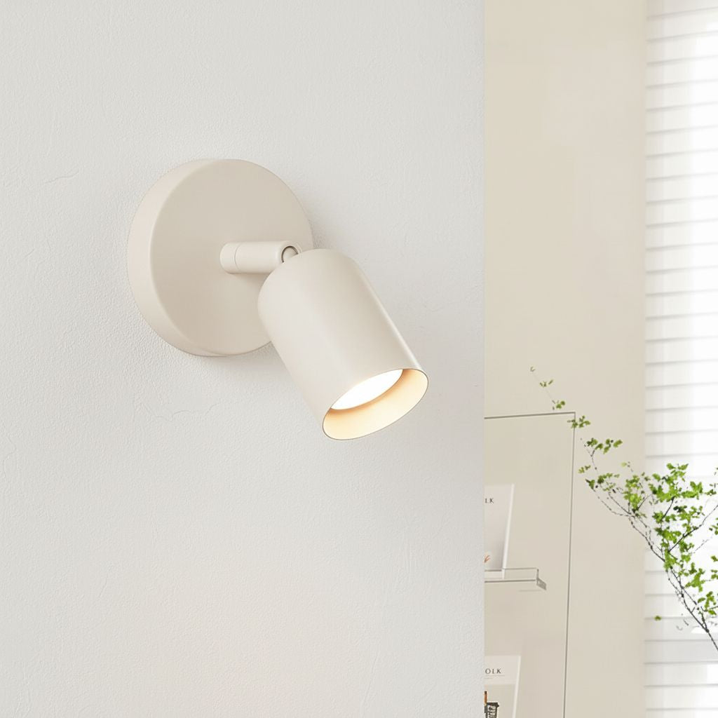 Soft Pastel Nordic Wall Light Fixture for Bedroom, Hallway & Living Room – Compact LED Sconce with Warm White Glow | Thomler