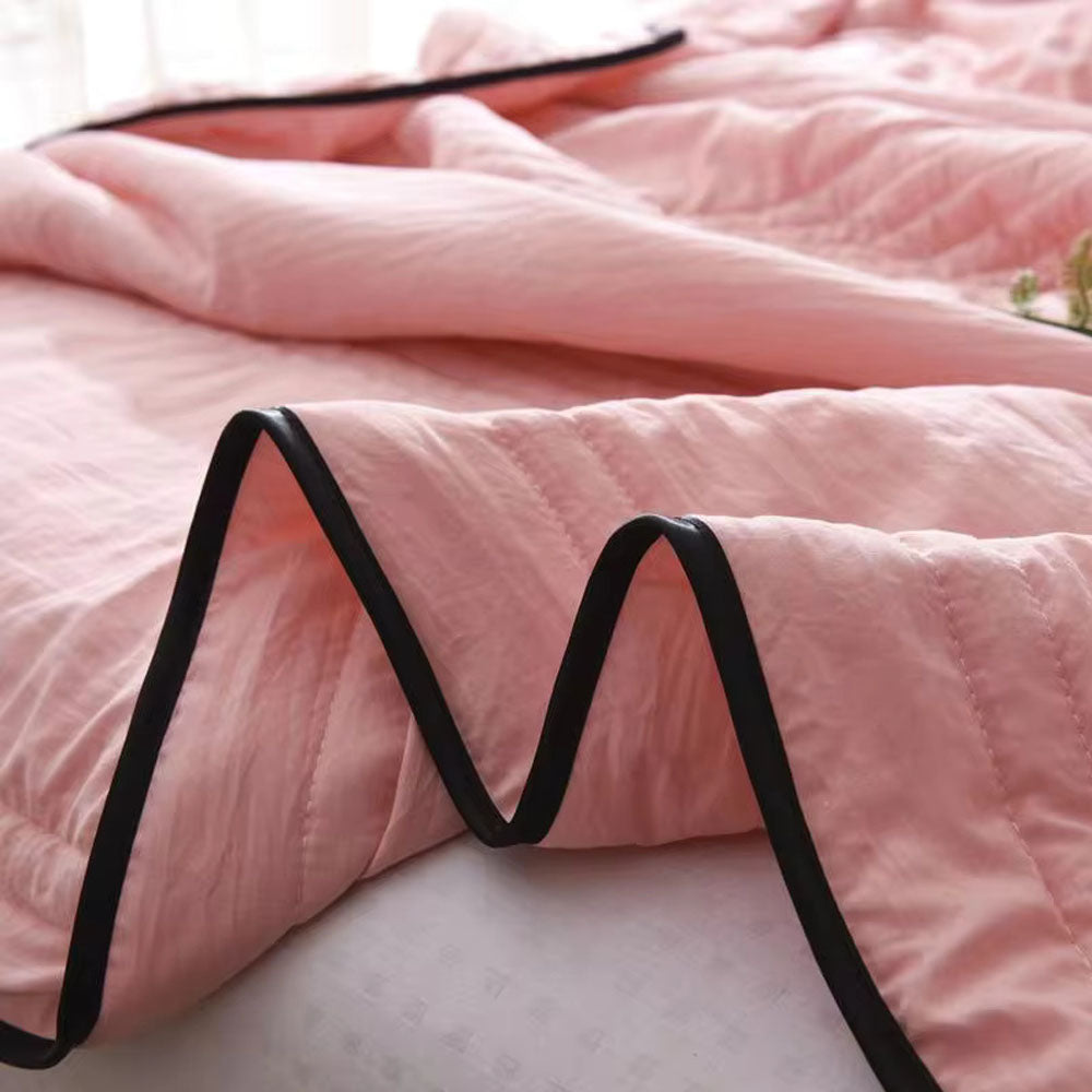 Temperature Regulating Throw Blanket – Lightweight Breathable Cooling Bedding for Hot Sleepers & Night Sweats – Moisture Wicking Soft Fabric | Thomler