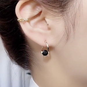 Germanium Wellness Earrings for Lymphatic Support and Natural Vitality – Acupressure Jewelry for Women | Thomler