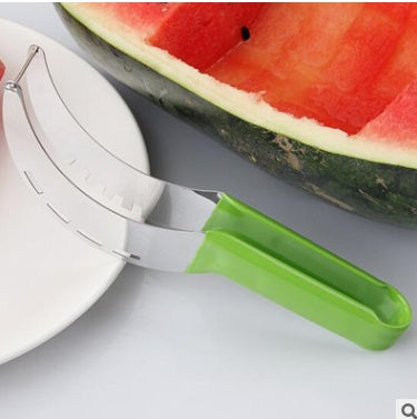 Stainless Steel Fruit Slicer Cutter for Watermelon Cantaloupe Papaya Dragon Fruit Kitchen Tool Fast Serving Prep | Thomler