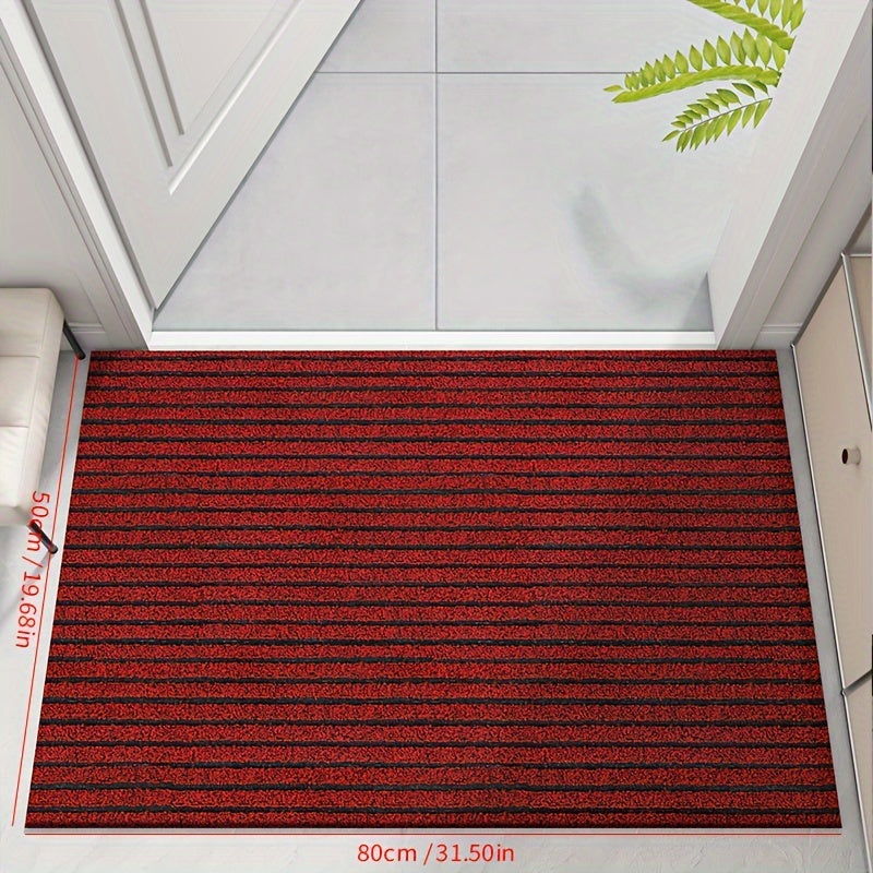 All-Weather Outdoor Door Mat 70% Polyester Heavy Duty Entryway Rug Indoor Outdoor Use Front Door Back Patio | Thomler