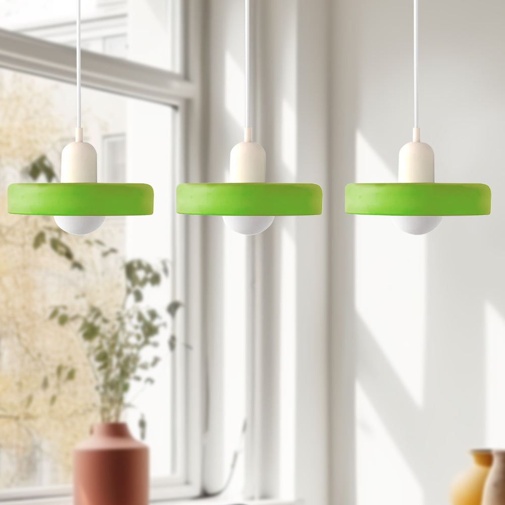 Pendant Light Glass Shade 30.0 cm Bedroom Bedside Hanging Lamp Modern Minimalist Nordic Style Adjustable Ceiling Light | Thomler
