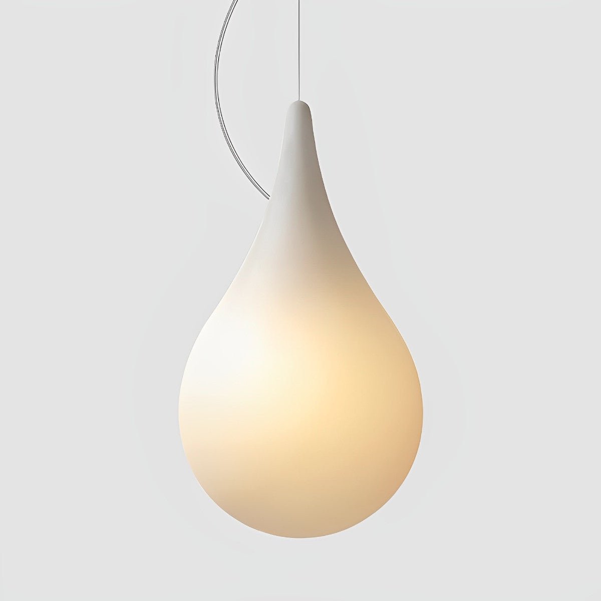 Pendant Light Plastic Teardrop 24.0 cm White Outdoor Patio Pergola Waterproof Hanging Garden Light RGB LED | Thomler
