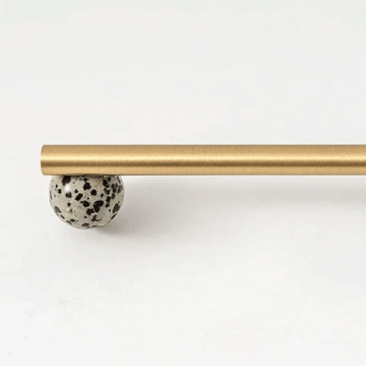 Natural Stone & Metal Cabinet Pull – Contemporary Scandinavian Hardware for Drawers & Doors | Thomler