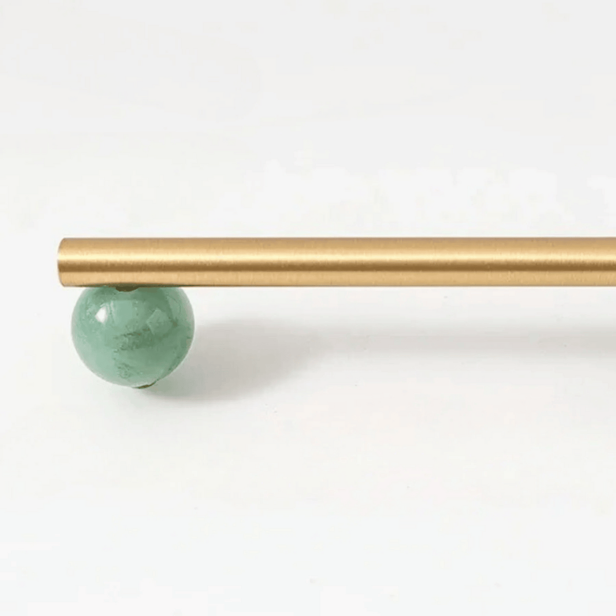 Natural Stone & Metal Cabinet Pull – Contemporary Scandinavian Hardware for Drawers & Doors | Thomler