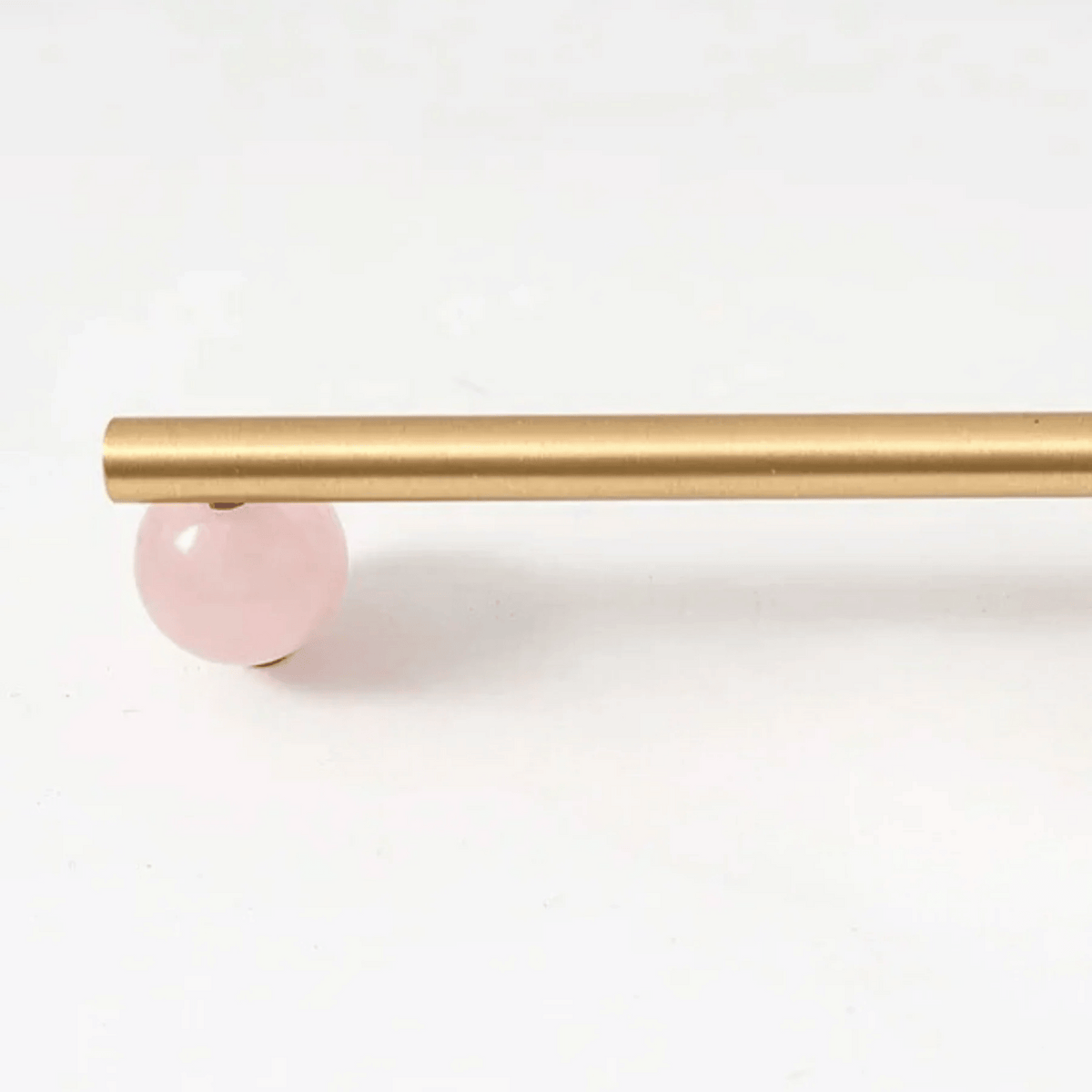 Natural Stone & Metal Cabinet Pull – Contemporary Scandinavian Hardware for Drawers & Doors | Thomler