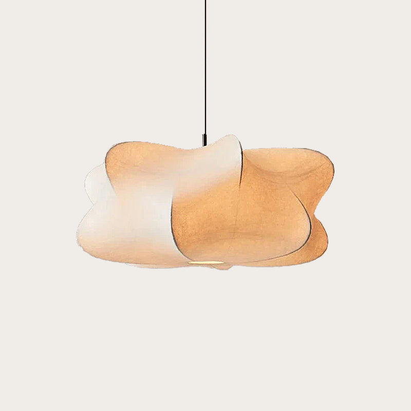 Silk Pendant Light Japanese-Inspired LED Warm White for Living Room Bedroom Hotel | Thomler