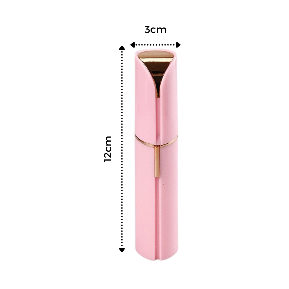 Compact Battery-Powered Hair Trimmer for Face & Body – Gentle Touch-Up Tool with LED Light | Thomler