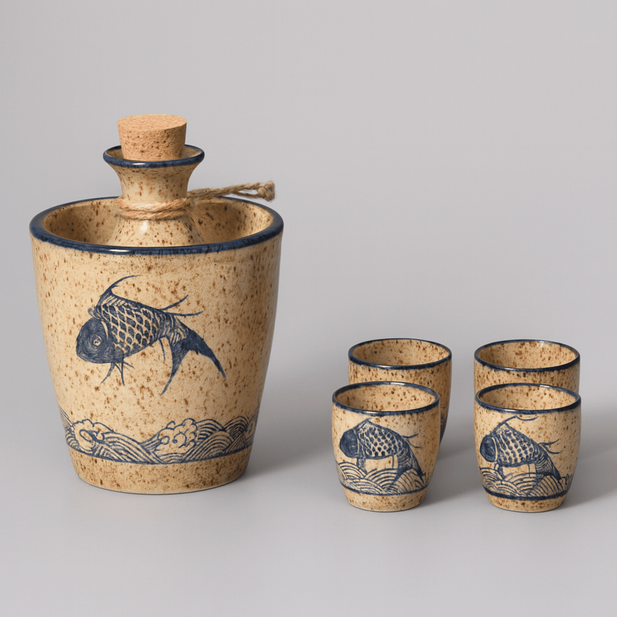 Handcrafted Porcelain Beverage Server with Traditional Design for Wine & Liquor | Thomler