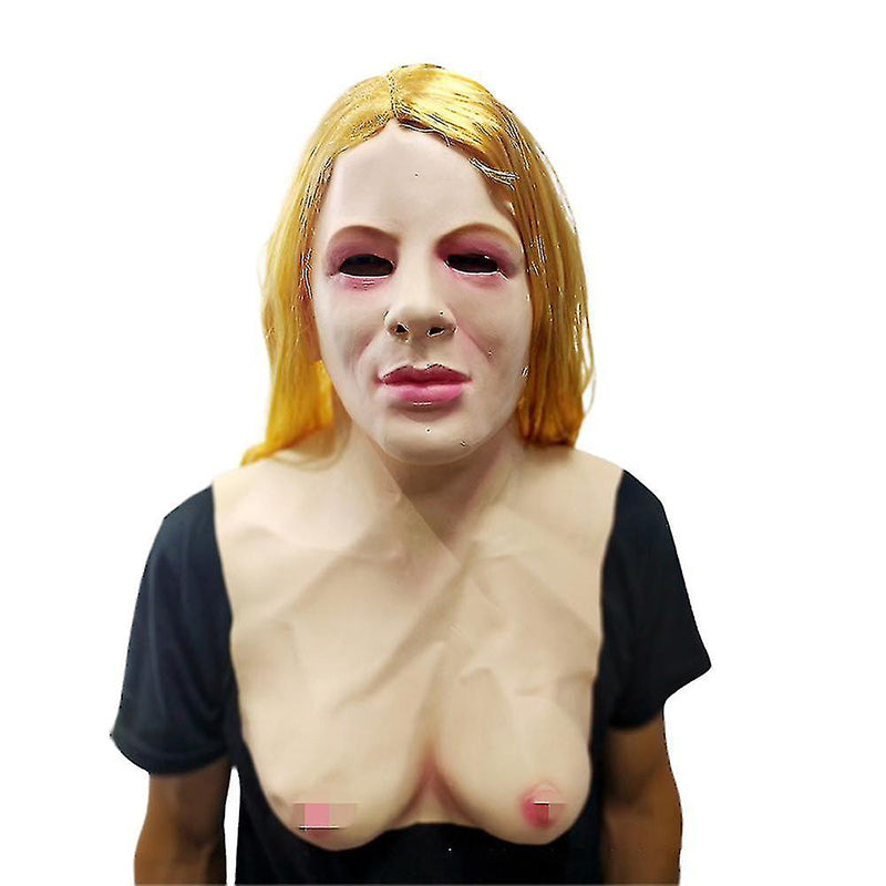 Full Face Character Mask for Adults – Natural Latex Costume Headpiece for Halloween, Theater & Cosplay Events | Thomler