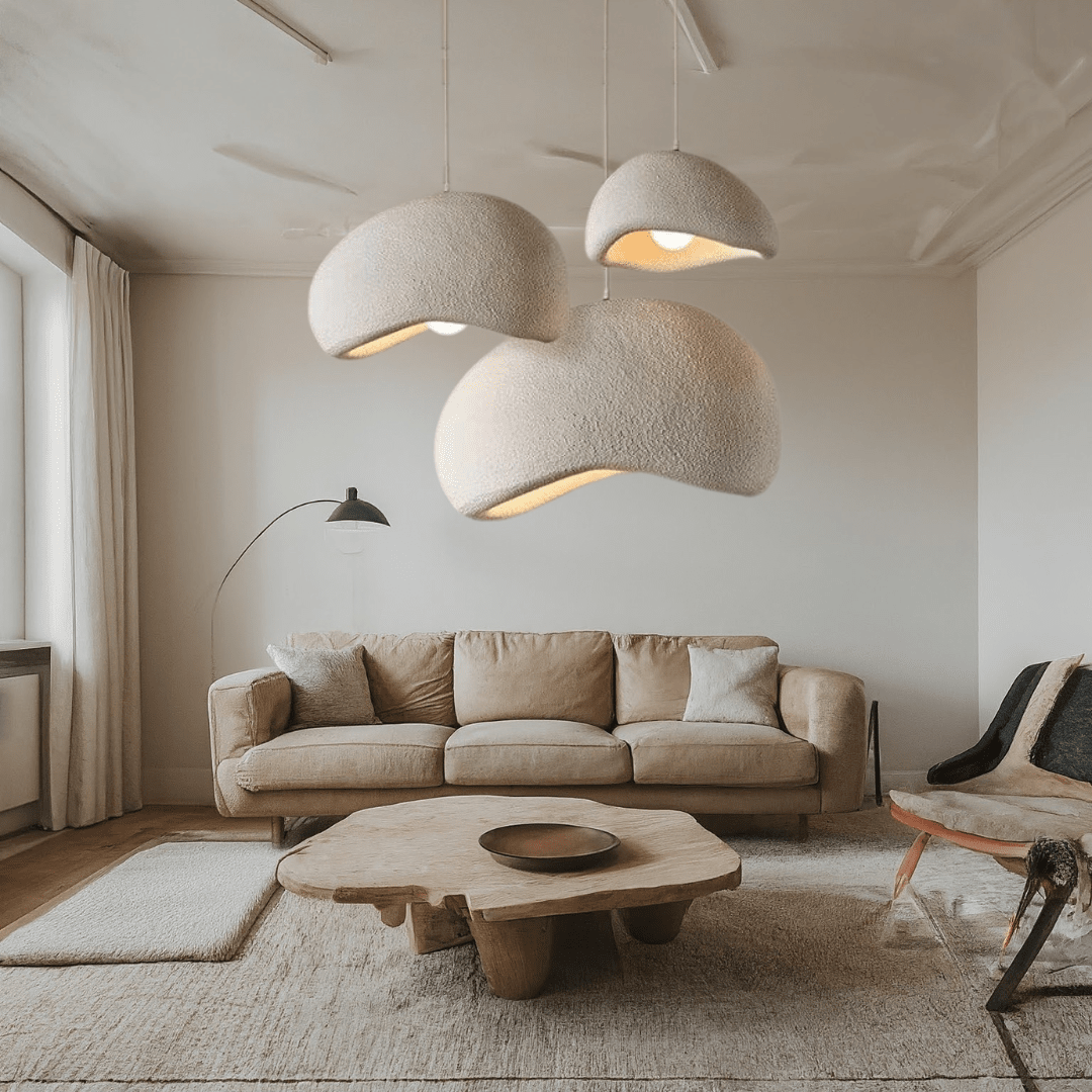 Pendant Light Polystyrene E27 Adjustable 120.0 cm White Dining Room Kitchen Hanging Ceiling Lamp Dimmable Modern | Thomler