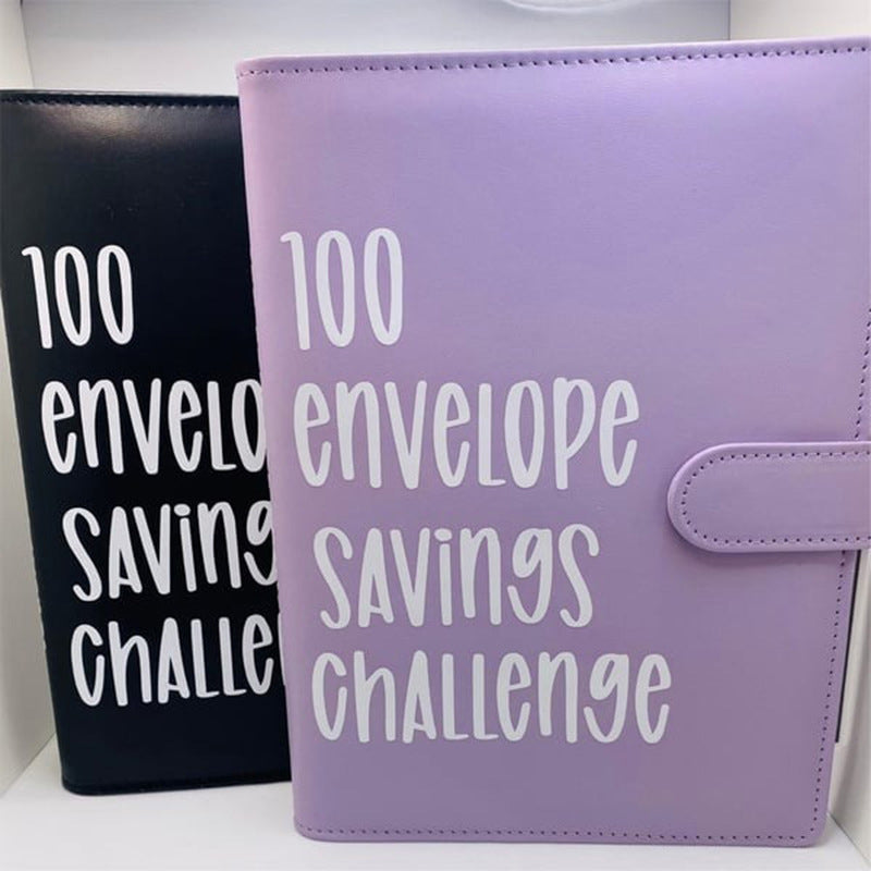 Cash Savings Tracker Organizer with 100 Labeled Pockets – Money Management Planner System – A5 Budget Book with Reusable Chart for | Thomler