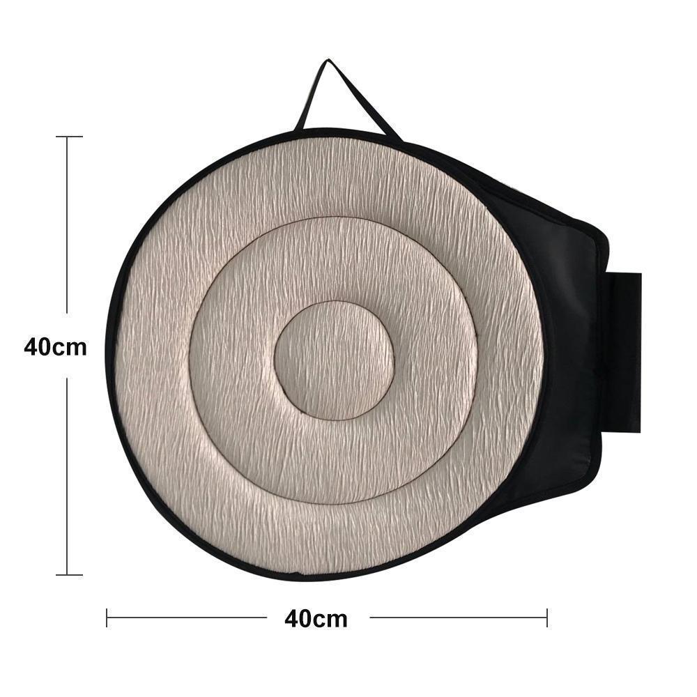 Swivel Seat Cushion with 360° Rotation for Easy Mobility and Back Support | Thomler