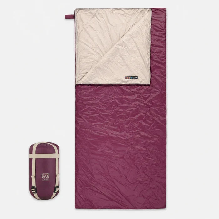 Lightweight Camping Sleep Sack with Compression Carry Bag for Backpacking & Hiking Trips | Thomler