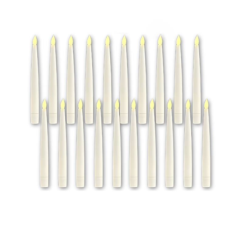 Floating LED Candles with Wand Remote Control for Living Room, Bedroom, Dining Room & Harry Potter Party Decor | Battery Operated | Thomler