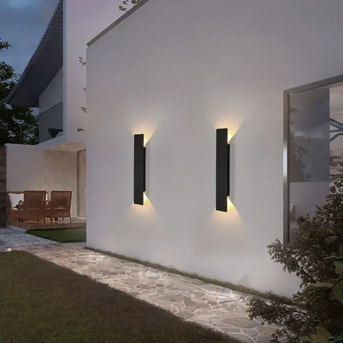 Weatherproof Aluminum Outdoor Wall Light – Modern LED Sconce for Patio, Garage & Entryway – IP65 Waterproof, 85-265V | Thomler