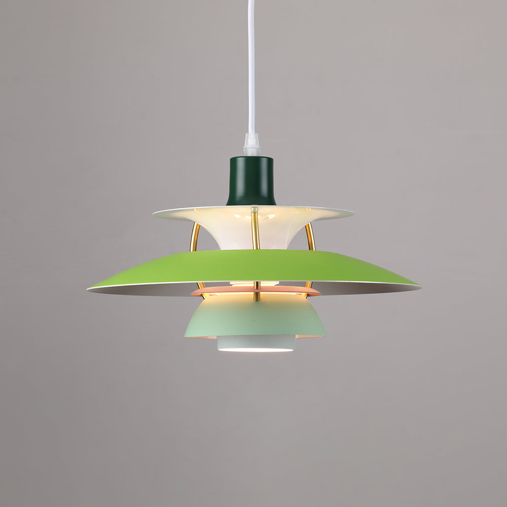 Adjustable Cord Pendant Light with Metal Shade – Modern Drop Ceiling Fixture for Kitchen & Dining Room | Thomler