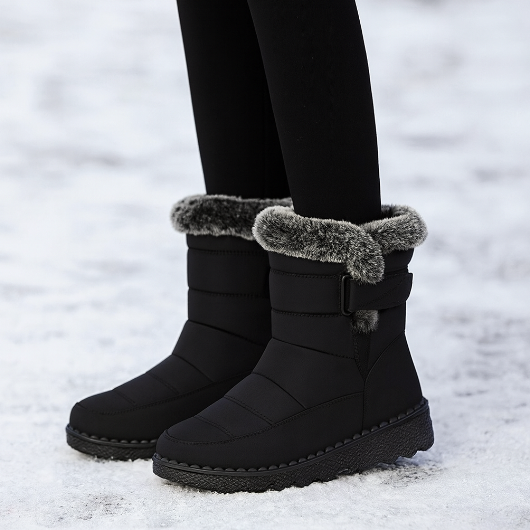Women's Insulated Winter Boots Waterproof with Plush Lining & Anti-Slip Sole for Snow, Cold Weather, Daily Wear & Outdoor Activities | Thomler