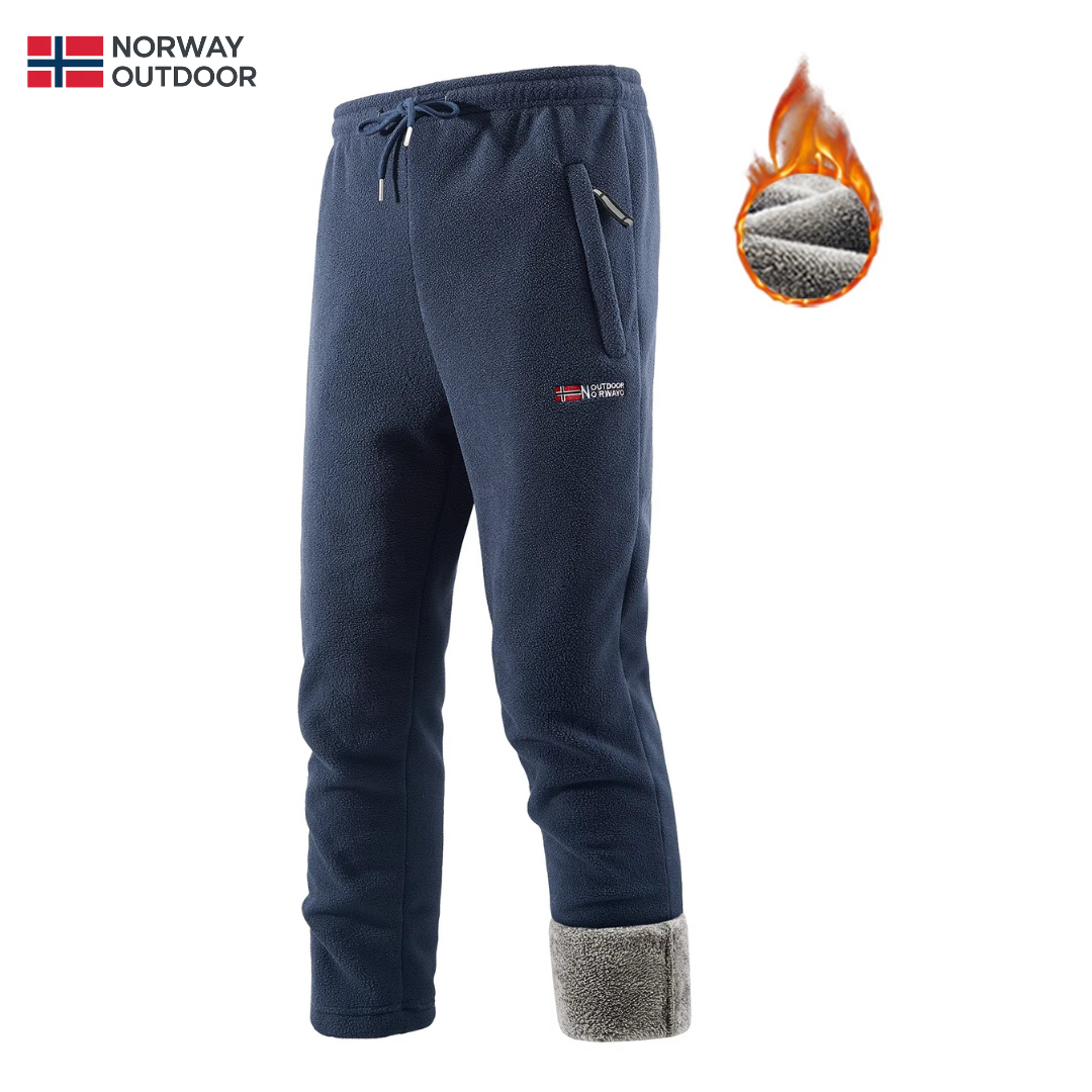 Men's Thermal Fleece Pants – Sherpa-Lined Winter Joggers for Cold Weather, Soft Insulated Sweatpants for Outdoor & Everyday Wear | Thomler