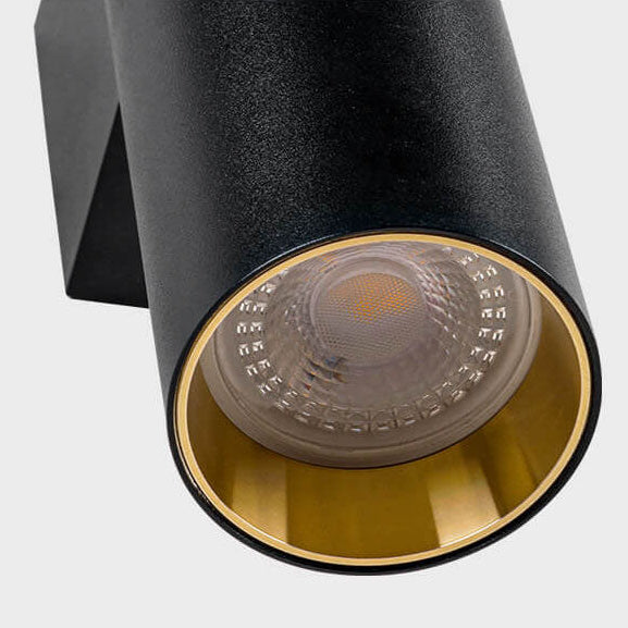 Up-Down LED Wall Light Fixture in Gold, Black or White Aluminum for Hallway, Bedroom & Living Room | Thomler