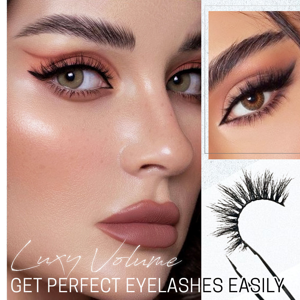 Self-Adhesive False Eyelashes – Reusable, No Glue Required, Water-Resistant with Natural Volume for Everyday & Special Occasions | Thomler