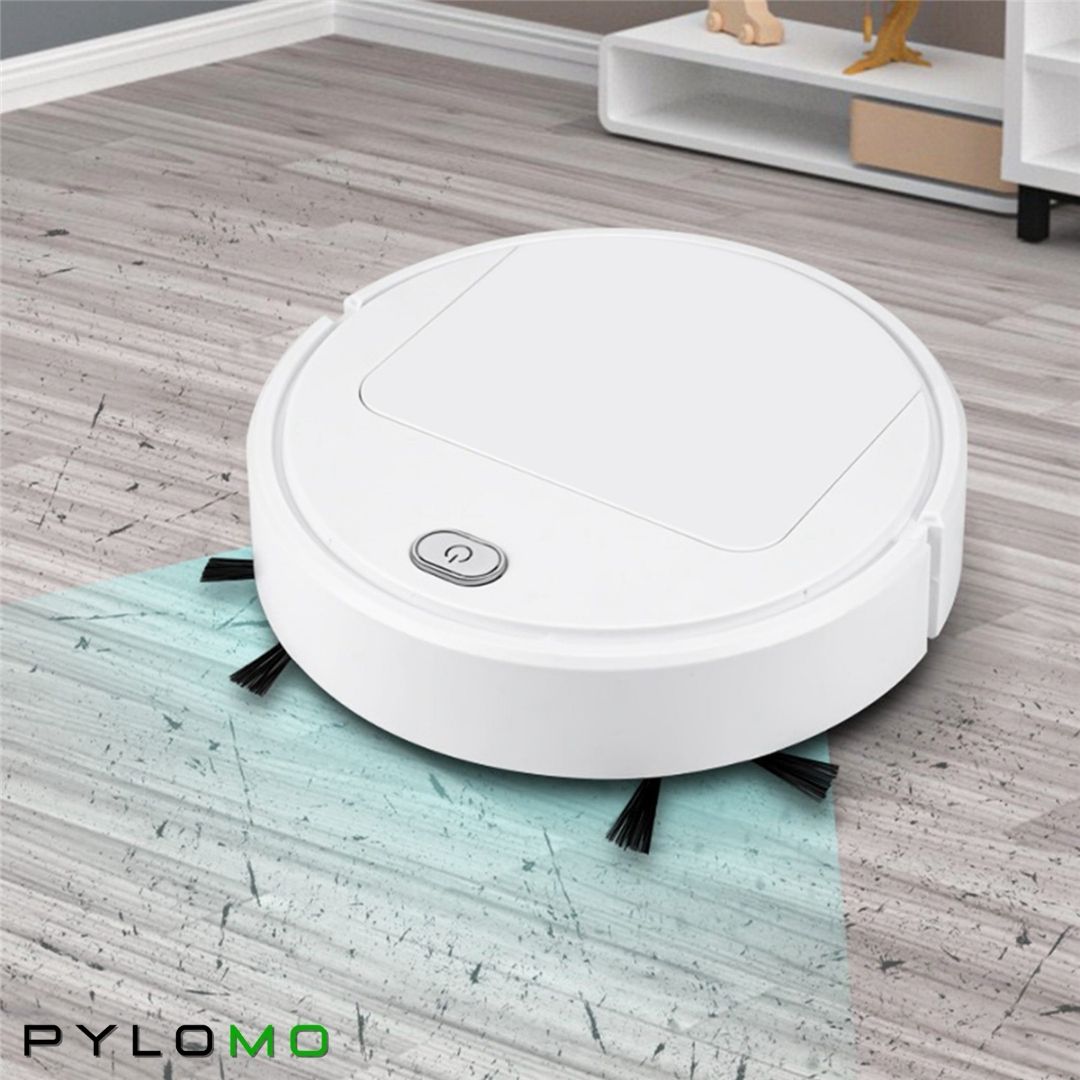 Robot Vacuum & Mop Combo for Hardwood Floors, Tile & Carpet – Slim Design, Pet Hair Removal, Allergen Filter, Quiet Clean | Thomler