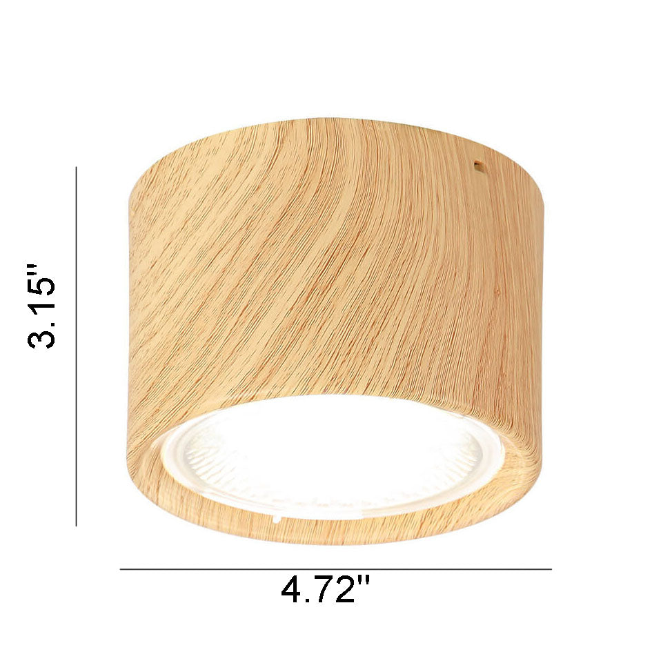 Adjustable Cylinder Spotlight – Surface Mount LED Ceiling Light – Directional Accent Fixture for Living Room, Hallway & Kitchen – Modern | Thomler