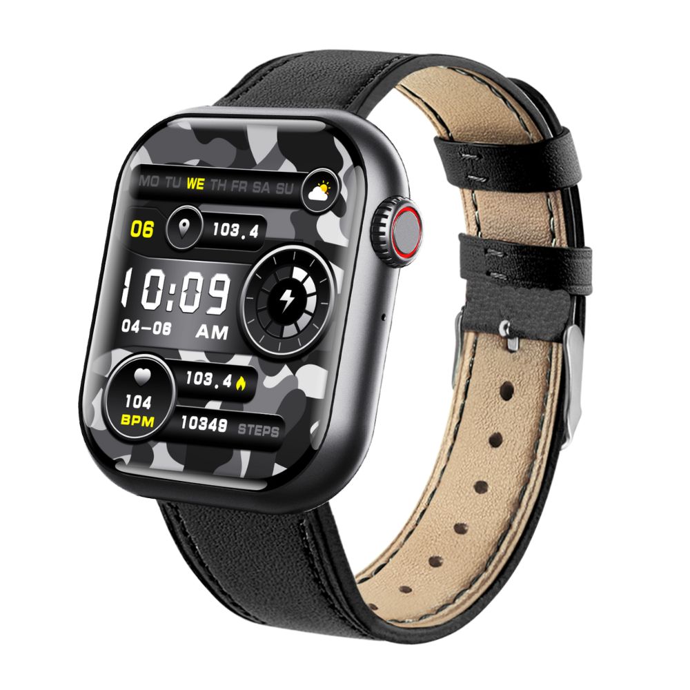 Health Tracking Smartwatch – Heart Rate, Blood Pressure, Oxygen & Sleep Monitor – Waterproof Fitness Watch with Bluetooth Calling & 50+ | Thomler