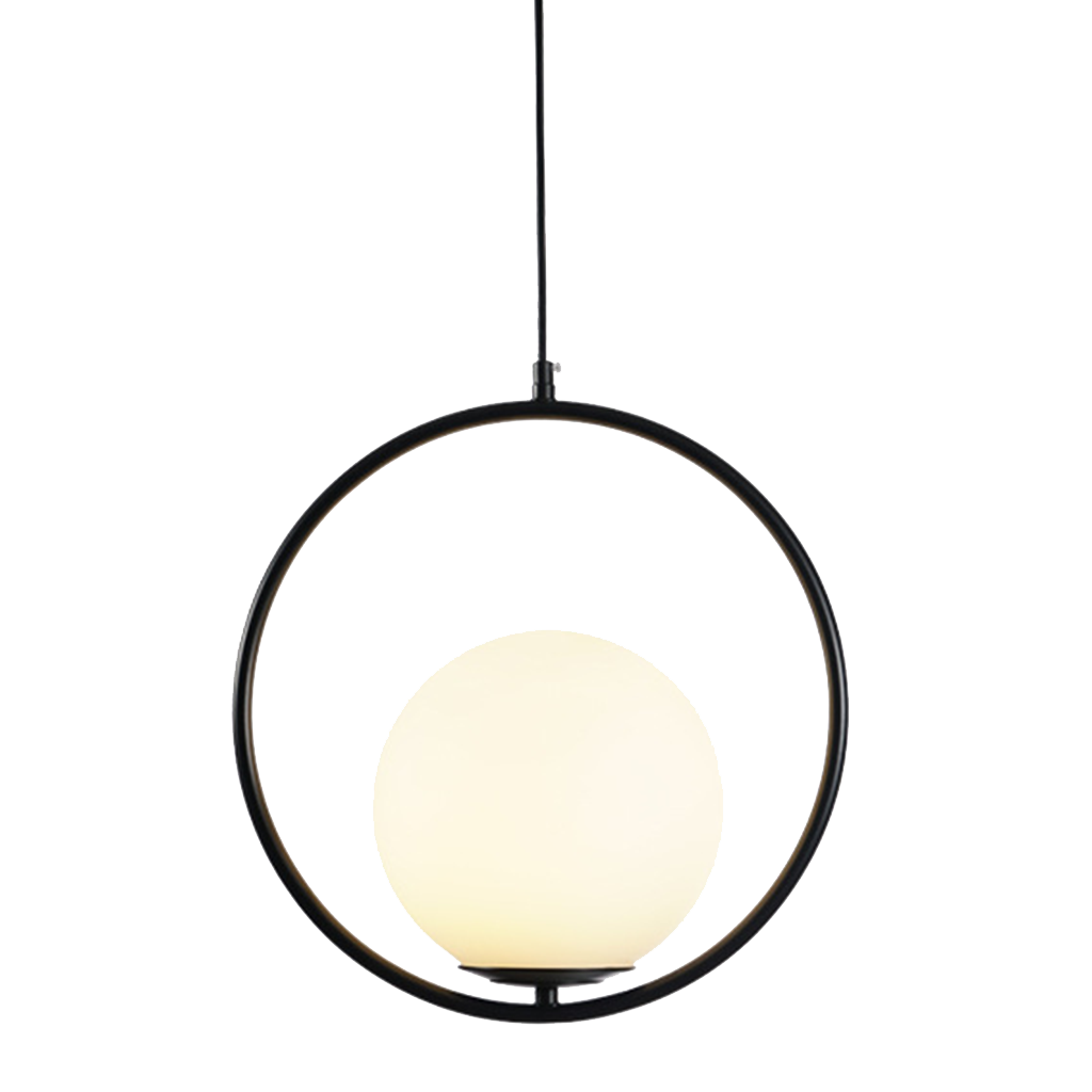 Pendant Light Brass Bent Glass 15W Adjustable Living Room Hallway Bedroom Modern Ceiling Lamp | Thomler