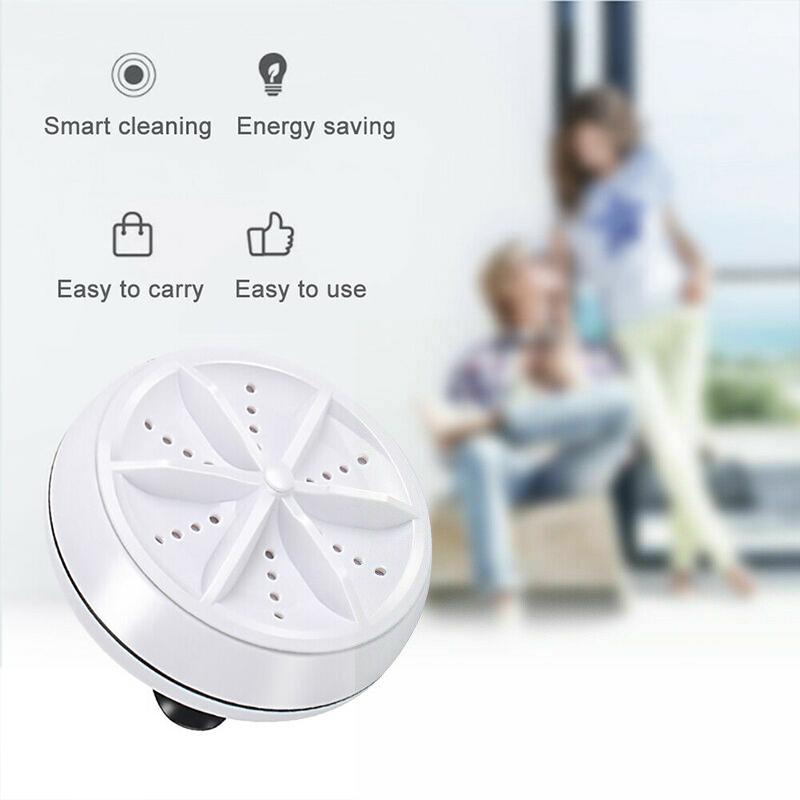 Compact USB-Powered Ultrasonic Cleaning Device for Dishes Glasses Jewelry & Produce 10W 5V Travel-Friendly Bowl Scrubber | Thomler