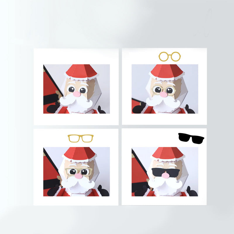 Santa Claus 3D Pop-Up Surprise Card for Christmas Pranks and Holiday Fun | Thomler