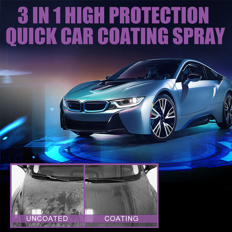 Waterless Car Detailing Spray Polish Cleaner Scratch Remover Protective Nano Coating for Auto Paint Glass Plastic RV Motorcycle Boat | Thomler