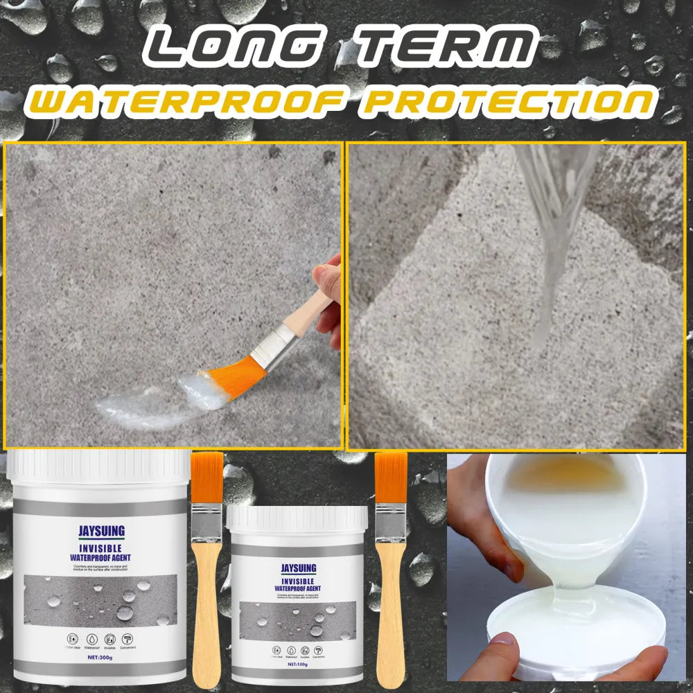 Invisible Waterproof Sealer for Wood, Metal & Concrete – Indoor/Outdoor Surface Protection | Thomler