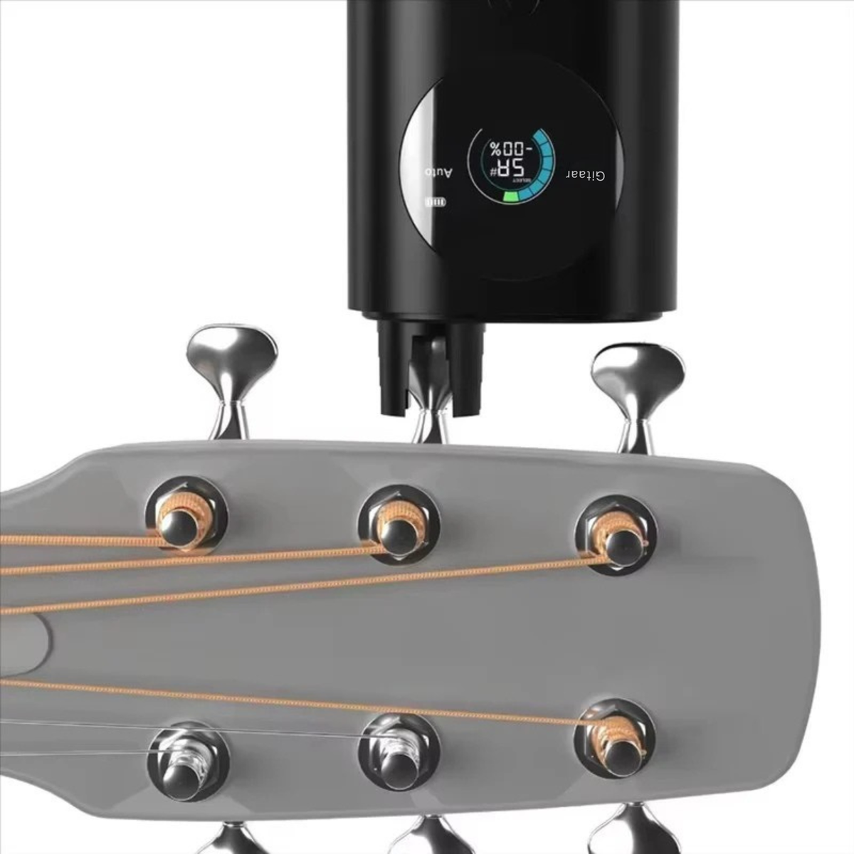 Automatic Guitar Tuner with Motorized Peg Winder for Acoustic, Electric & Bass | String Tool | Thomler