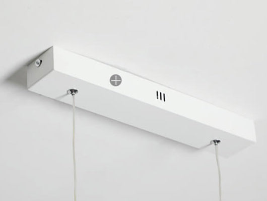Sleek Rectangular LED Pendant Light with Integrated Lighting for Dining Room & Kitchen | Thomler