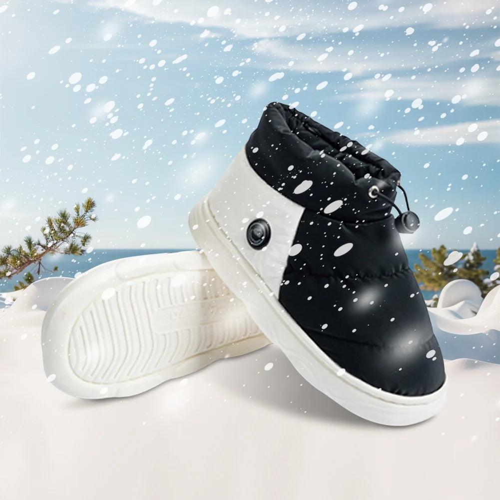 Electric Warming Slippers with 3-Heat Settings for Winter Cold Protection | Thomler