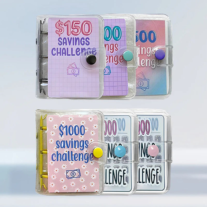 Cash Envelope Budget Binder for Money Saving Challenge Tracker – Reusable Vinyl Organizer for Bills Vacation Christmas Fund Planning | Thomler