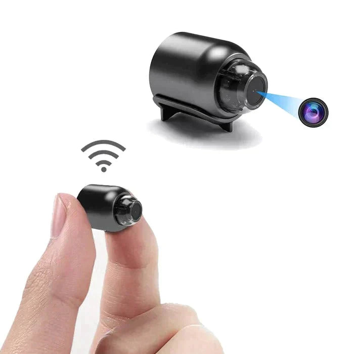 Compact WiFi Security Camera with Night Vision for Indoor Home Monitoring | Wireless 1080p HD Motion Detection | Thomler