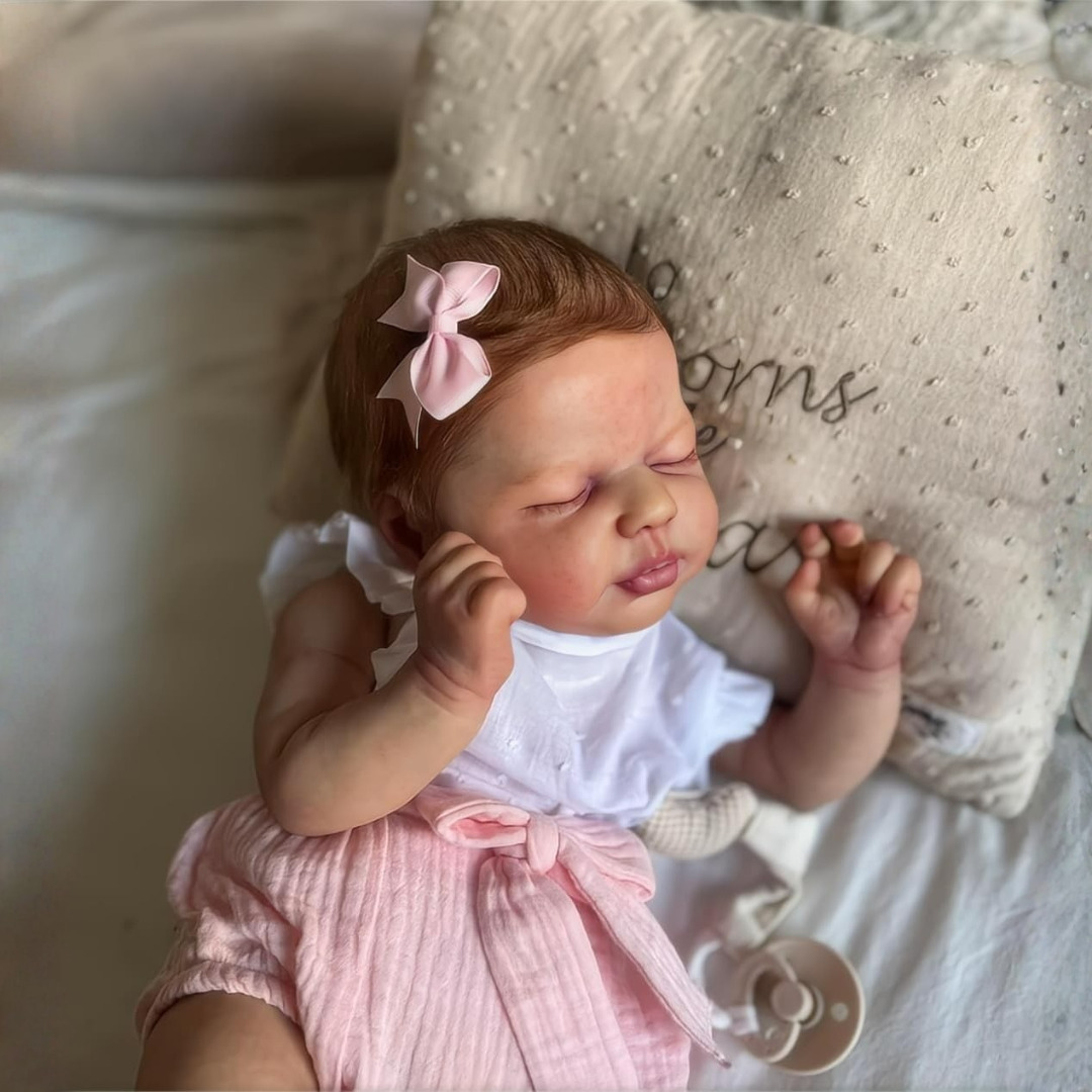 Lifelike Silicone Baby Doll with Soft Touch Skin for Collectible Display & Comfort | Thomler